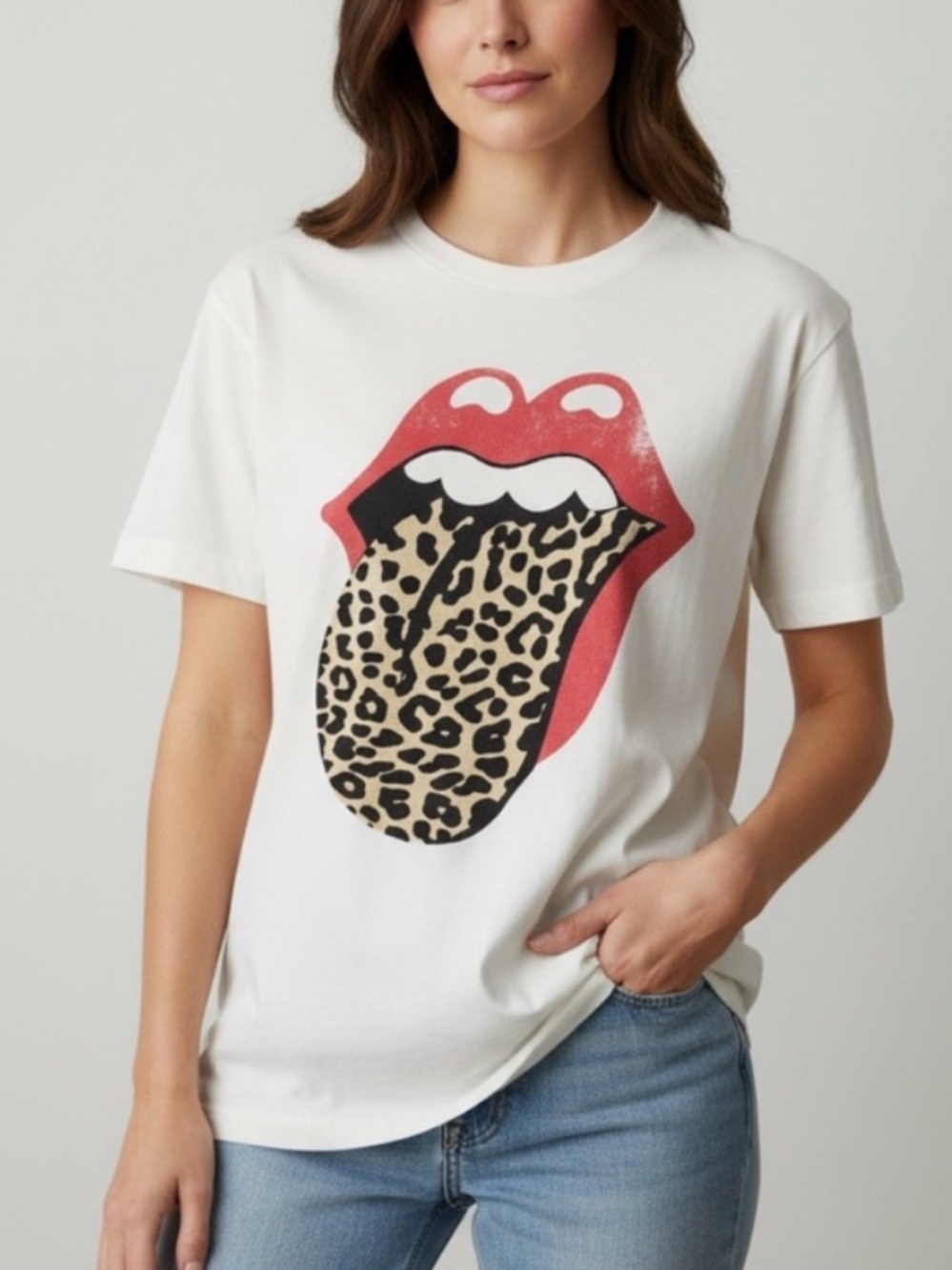 Daydreamer Rolling Stones Velvet Tongue Shirt